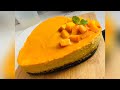 घर में रखी चीजो से बनाया Cheesecake 🥭😍 | Perfect Mango Cheesecake recipe |