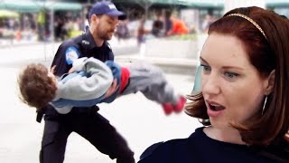 Cop arrests 10 year old kid| Just For Laughs Gags