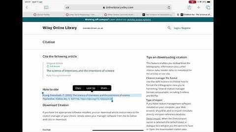WILEY Online Journals - How To Cite-Reference A Journal