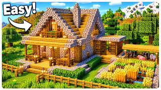 Minecraft: How to build a Starter Survival House in Minecraft | Tutorial