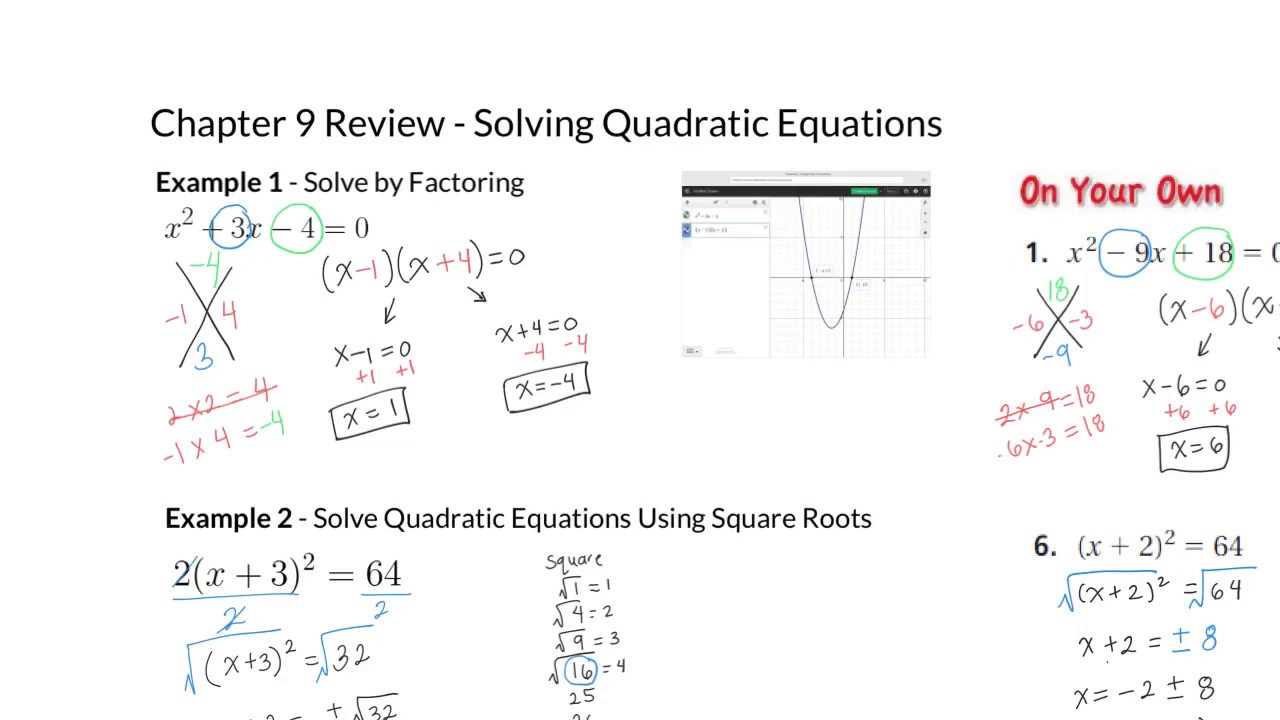 chapter-9-review-part-2-solving-quadratic-equations-youtube