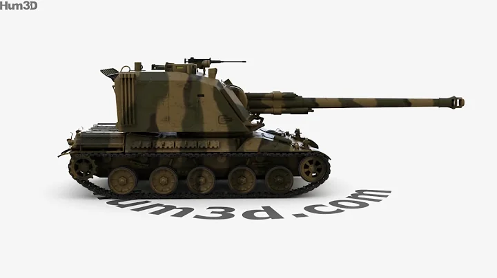 AMX-30 AuF1 3D model by 3DModels.org