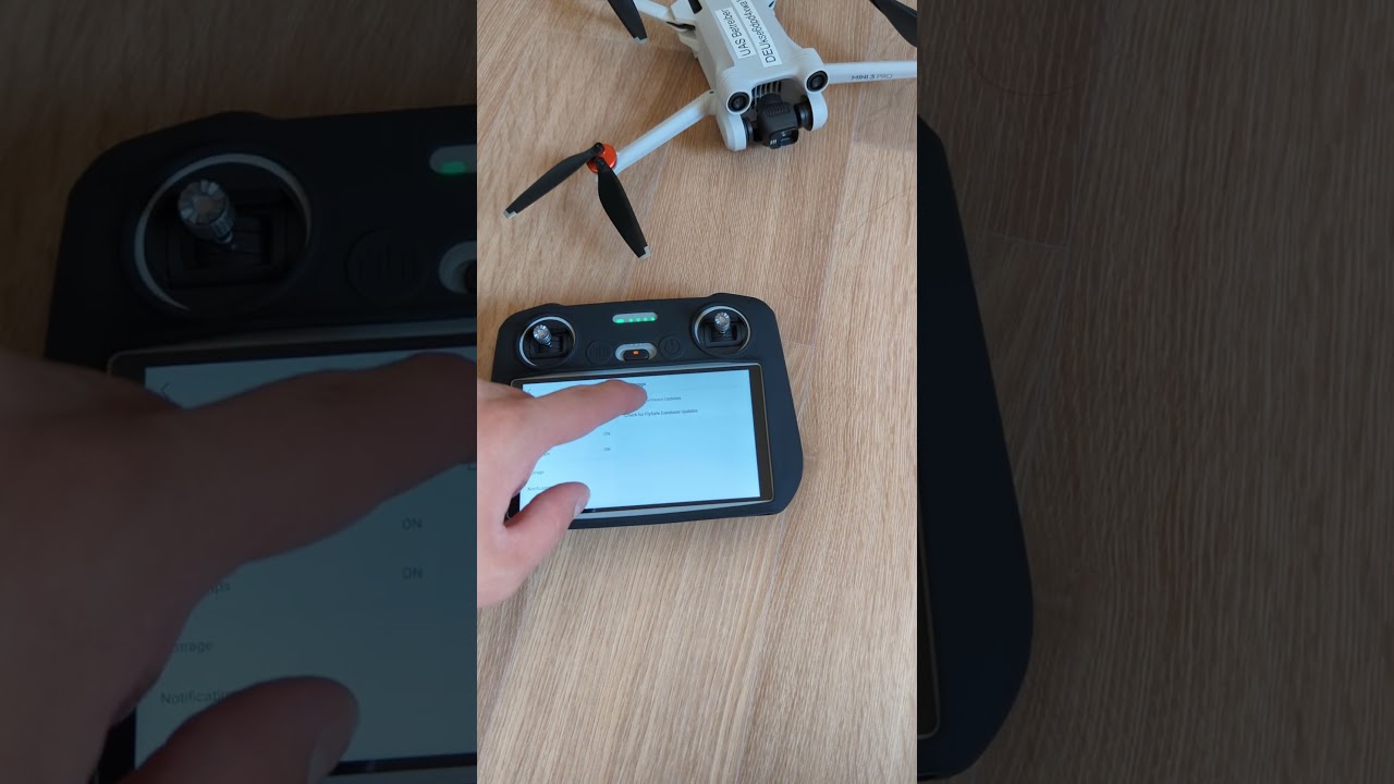 Dji Mini 3 Pro - How to check for firmware updates 