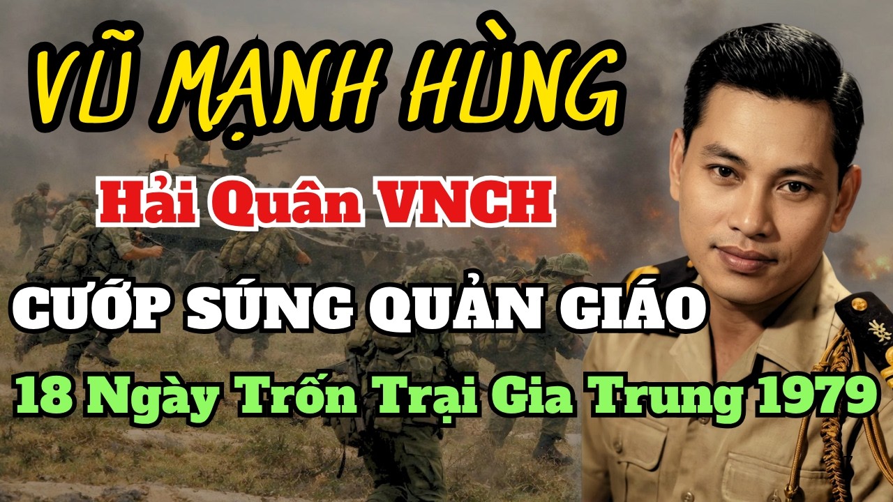 Hải Quân VNCH Vũ Mạnh Hùng - Cướp Súng Quản Giáo- 18 Ngày Vượt Trại Trại Gia Trung 1979