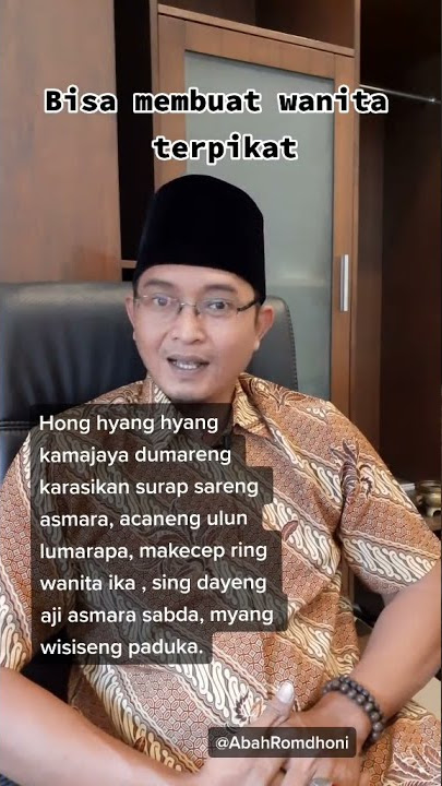 Ajian Asmaragama agar wanita Terpikat