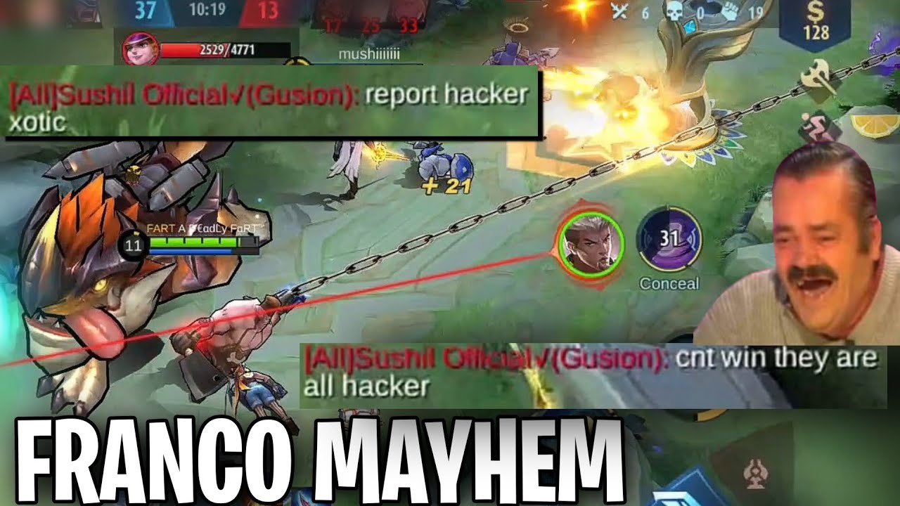 ЛУЧШИЙ ЗАБАВНЫЙ МАТЧ FRANCO MAYHEM 😂🔥 | MAYHEM 2021 | WOLF XOTIC | MLBB