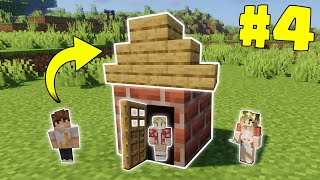 ПРИКЛЮЧЕНИЯ МУРАВЬЕВ В MINECRAFT #4 / СТРОИМ ДОМ / ВЫЖИВАНИЕ МАЛЕНЬКИХ ЛЮДЕЙ В МАЙНКРАФТ