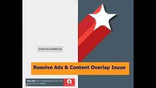 Whats mean violation: Ads & Content Overlap in Admob and how to resolve thats Guide