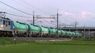 東北本線　4091レ　ＥＦ210-102+タキ　ワシクリにて