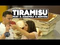 Classic Tiramisu Recipe Part 3/3 | Assembly & Serving | Classic Desserts w. Cake Boss's Joe & Grace