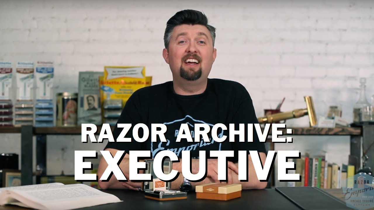 Razor Archive Series: Gillette Executive One Piece TTO Double Edge 