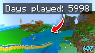 I Played Survival For 5900 Minecraft Days, Here