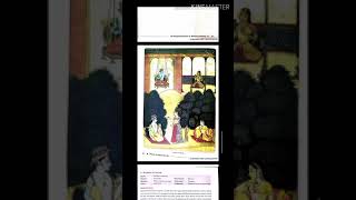 'Krishna on swing '/ painting theory /class 12 'Krishna on swing '/ painting theory /class 12