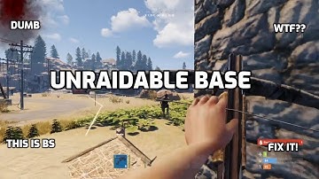 Rust Safe Zone Bug Easy Base Design Ps4 Xbox Ps5 Rust Beta Gameplay Rust Tips And Tricks 2021