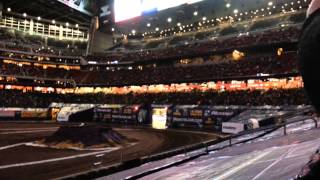 Monster jam Houston, TX 2014 intro