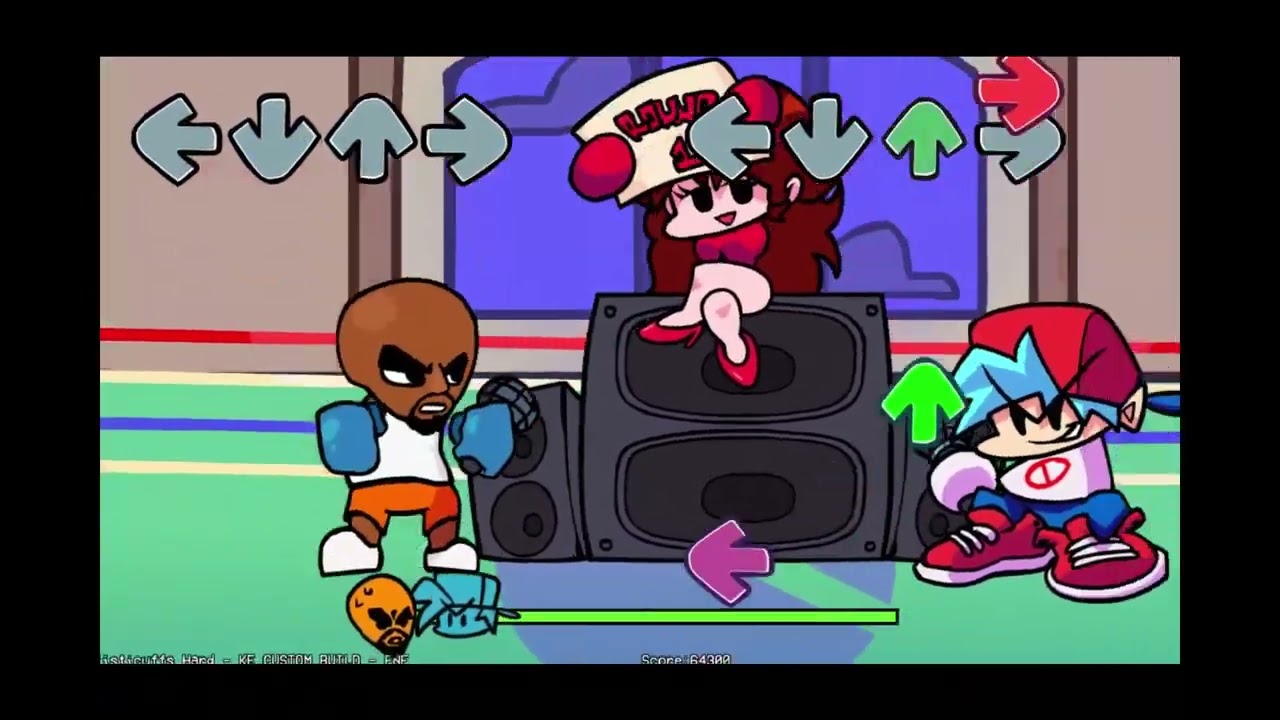 FNF Fisticuffs Hard - Wii Funkin Mod - SimonGaming