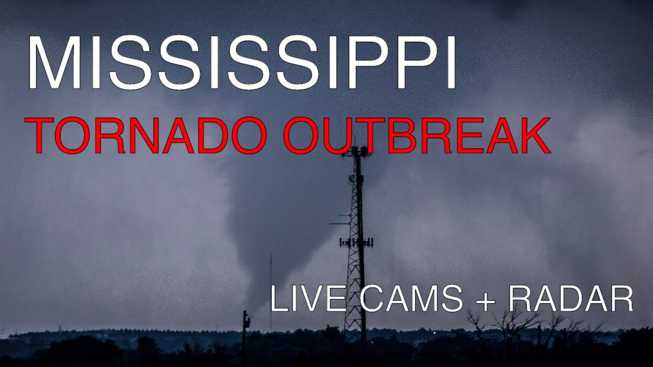 LIVE Mississippi Tornado Outbreak Radar + Cams YouTube
