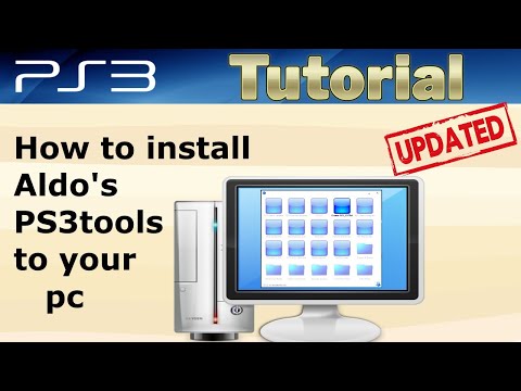 How to install Aldo's PS3Tools to your PC (updated version) , CFW/HEN, all firmwares, collection