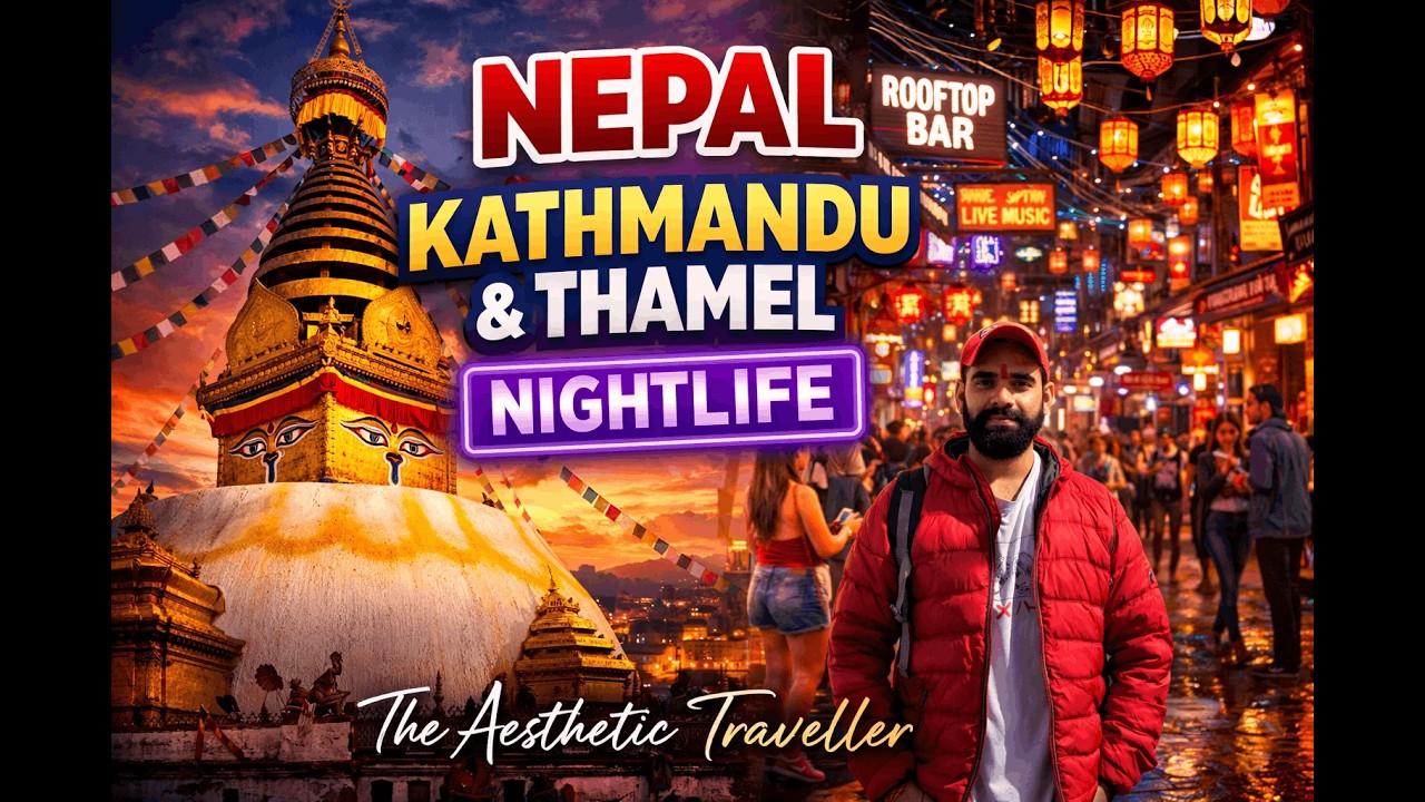 Day 3 - Exploring Kathmandu & Thamel Nightlife | Nepal Travel Vlog