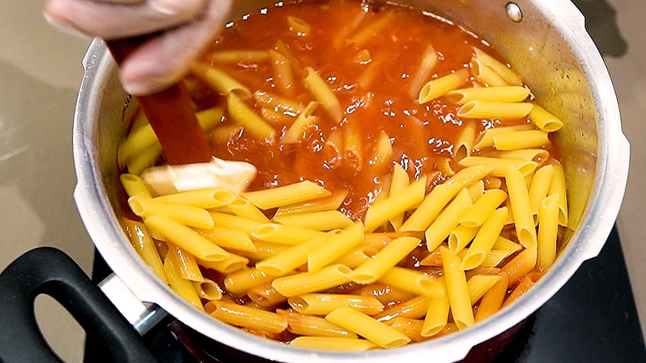 MACARRÃO CREMOSO DE PANELA DE PRESSÃO - Isamara Amâncio