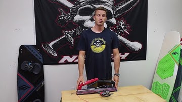Naish Kites How To Torque Control System Flying Line Replacement Tutorial - presented by Surfpirates