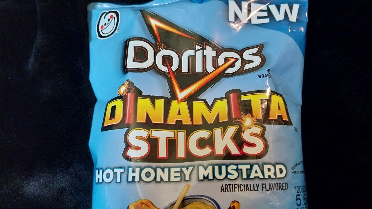 Doritos Dinamita Sticks Hot Honey Mustard Review YouTube