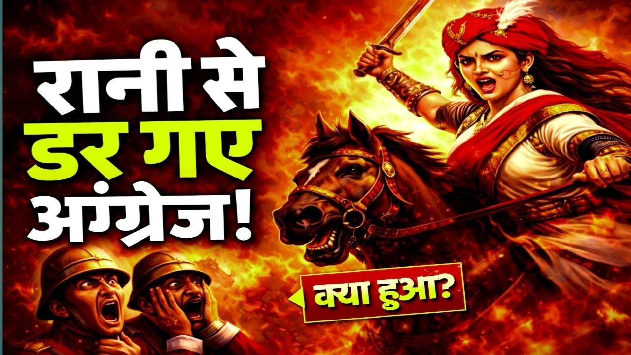 Ak Rani Se Dar Gaye Angrez ! 😱 | Rani Laxmi Bai Real Story | Jhansi Ki ...