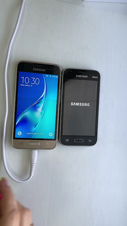 Who faster? Samsung Galaxy J1 vs J1 Mini prime / speed test boot animation