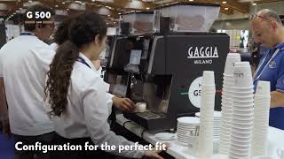 Gaggia G500 Coffee Machine | Advanced Workplace Coffee Solution