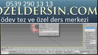 3DS Max Chain Link - 3DS Max Tutorial Beginner 0539 290 13 13 | bitirme tezi