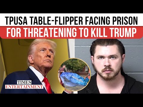 FIRED Illinois Teaching Assistant Who Flipped TPUSA Table Now ARRESTED For Threatening To KILL Trump