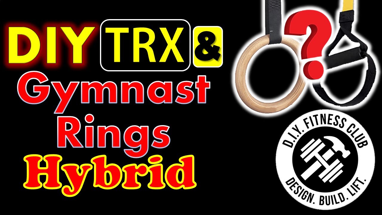 DIY TRX and Gymnastic Rings HYBRID Suspension System