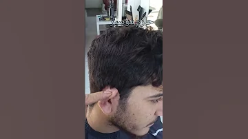 Hair Cutting Education تعليم قص الشعر Barber حلاق تعليم حلاقة قص الشعر تدريج مشط ماكينة حلاقة 