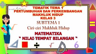 Kelas 3 Tematik : Matematika 