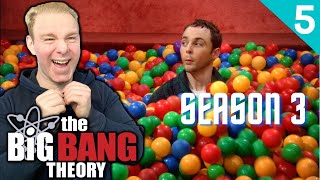 BAZINGA!! | The Big Bang Theory Reaction | Season 3 Part 5/7 FIRST TIME WATCHING!