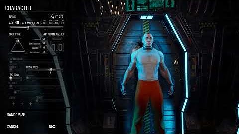 SCUM Character Creation