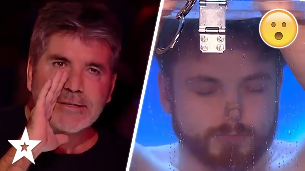 SIMON COWELL PANICS As Magic Trick Spirals Out Of Control On Britain's Got Talent 2019