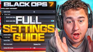 The Ultimate *BLACK OPS 7 SETTINGS* Full Guide (PC/CONSOLE)