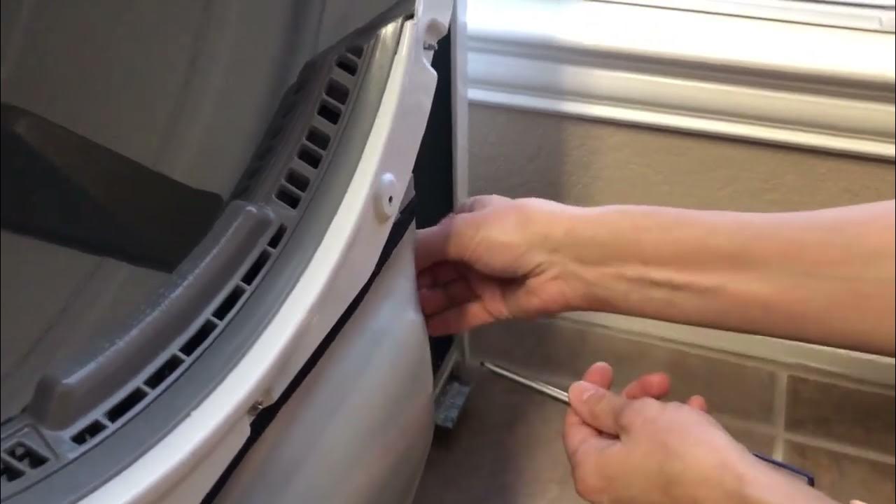 Samsung dryer repair if not heating how to disassemble, test parts