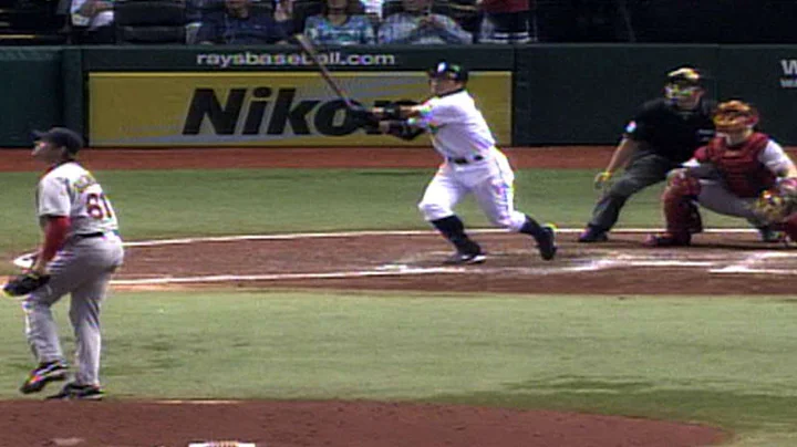 Iwamura give Rays lead with two-run homer