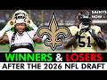 New Orleans Saints Winners &amp; Losers After The 2026 NFL Draft &amp; UDFA Signings