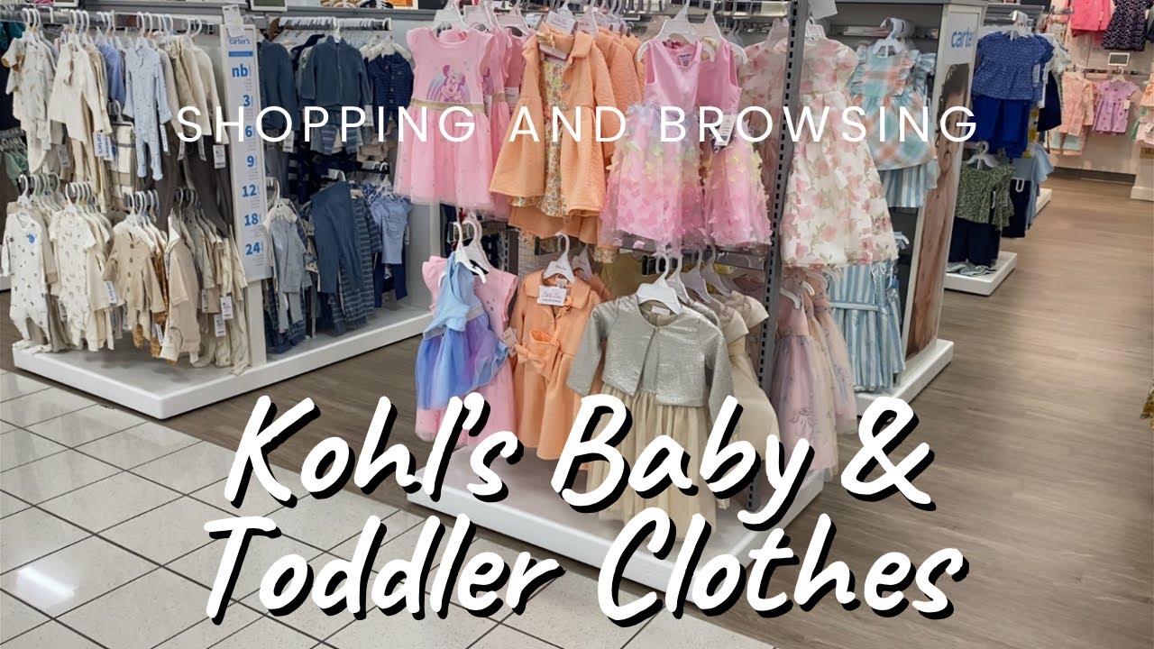 KOHL’S BABY & TODDLER CLOTHES * KOHL’S SHOP WITH ME * TODDLER CLOTHES