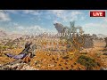 Hunting Monsters with the Charge Blade! Monster Hunter Wilds Beta-LIVE🔴