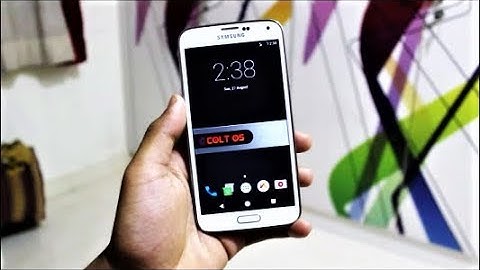 Colt OS [Android 7.1.2] For Galaxy S5 - Best Stable AOSP!