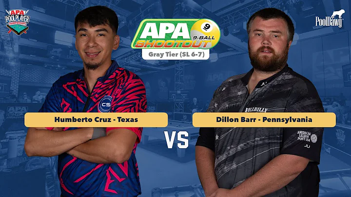 2025 APA 9-Ball Shootout Gray Tier (SL 6-7) Final