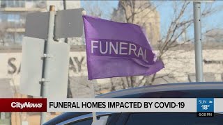 Funeral homes impacted by coronavirus