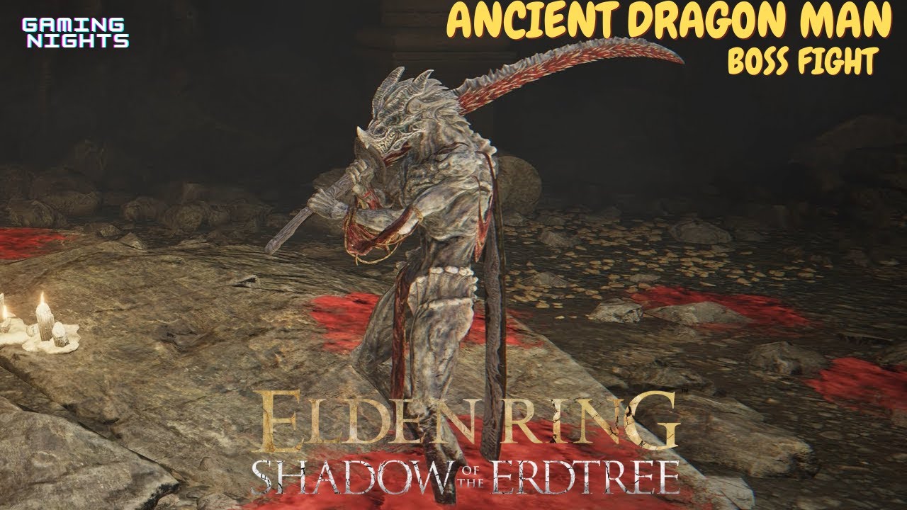 Elden Ring Shadow Of The Erdtree DLC Ancient Dragon Man Boss Fight