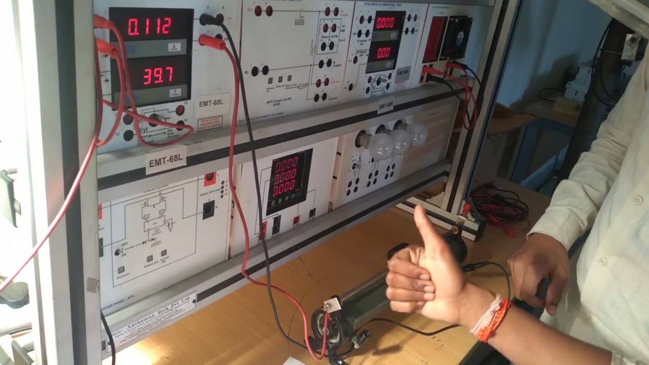 To Perform Experiments to study Series Combination of SPV.