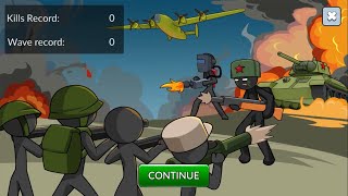Stickman WW2 || iOS/Android screenshot 1