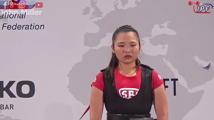 Hsiu-Ching Hung - 10th Place 450.5kg Total *WR Dea...